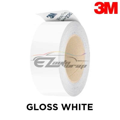 3M 2080 Gloss Racing Stripes Vinyl Wrap Rally Decal Sticker Hood Roof 10FT/20FT - Image 1 of 4