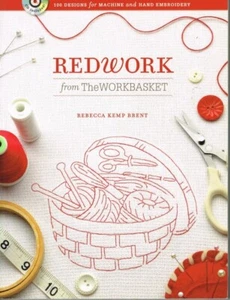 Redwork from the Workbasket by Rebecca Kemp Brent - Picture 1 of 2
