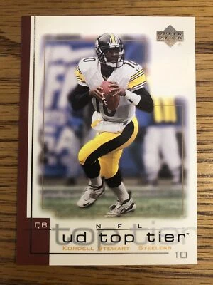 Kordell Stewart 2001 Upper Deck UD Top Tier Steelers #133   *A876* - Image 1 of 2