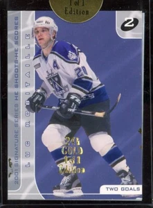 2000-01 ITG BAP Signature Series 24K Gold Edition Luc Robitaille 1/1 COA Seal - Picture 1 of 2