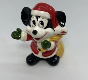 VINTAGE Babbo Topolino NATALE PEPE SHAKER Walt Disney Productions GIAPPONE - Foto 1 di 6