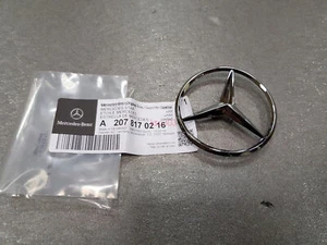 Genuine  C207 E-class Rear Trunk Boot Emblem Badge A2078170216 - Picture 1 of 2