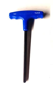 Klein 76308 6-Inch Blade Length by 8mm Hex T-Handle Hex-Key *Made In The USA* - Picture 1 of 4