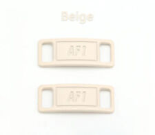 Nike AF1 Replacement Lace Tags Shoe badge Air Force 1 Coconut Off White Beige