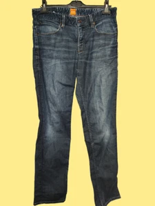 Hugo Boss naranja hombre azul jeans 2% elastano para hombre talla W32 L32 - Imagen 1 de 11