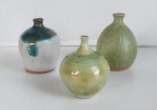 Vintage 1961 Mid Century Modern Miniature Weed Pot Vases Cabat Style 2 in MCM