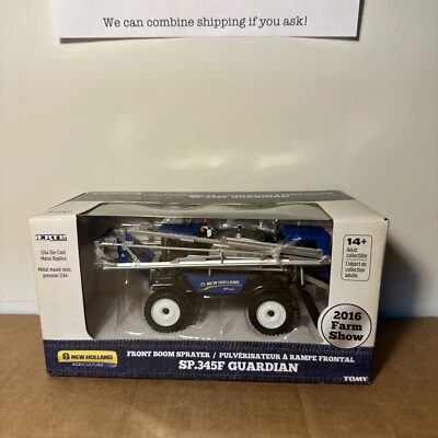 1/64 New Holland Sp.345F Guardian Front Boom Sprayer 2016 Farm Show - Image 1 of 4