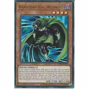 Tarjeta coleccionable Wandering King Wildwind GFP2-EN110 1ª edición ultra rara: YuGiOh - Imagen 1 de 3