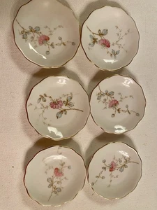 Lot of 6 Vintage Assorted China Butter Pats - Picture 1 of 17