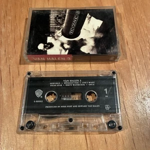 Van Halen 3 CASSETTE TAPE 1st US issue extreme eddie scorpions gary cherone - Picture 1 of 3