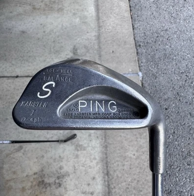 PING KARSTEN I Toe-Heel  Balance 17-4 Sand Wedge Black Dot  Steel Shaft Rh - Изображение 1 из 4