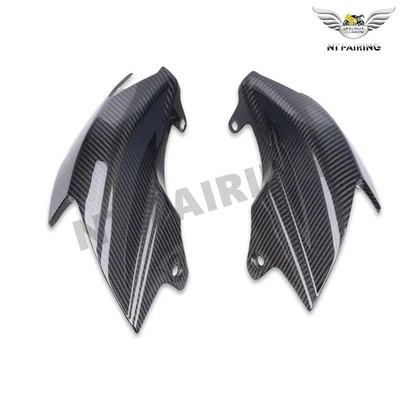Cubierta de carenado lateral de escape de fibra de carbono Ua Ducati Hypermotard 796 1100 Foto 1 de 4