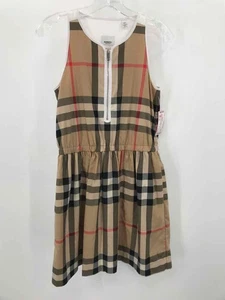 Pre-Owned Burberry Tan Child Size 14Y Girl's Dress - Picture 1 of 3