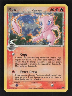 Mew (Delta Species) Rare POP Series 5 003/017 HP - Image 1 of 2