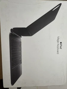 MWR23F/A Apple Magic Keyboard iPad Pro 11 M4 French Black Tastatur AZERTY#Q2/25 - Photo 1/2
