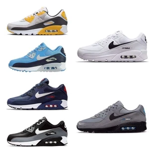 Nike Air Max 90 Men's Low Top Trainers Sports Running Shoe Sneaker - Picture 1 of 38