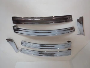 1928 Chrysler Model 75 Bumpers Right and left, 3 pieces, OEM, re-chromed. - Picture 1 of 6