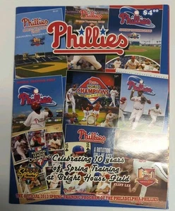 2013 Philadelphia Phillies Spring Training Program - Picture 1 of 13
