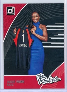 2019 Panini Donruss WNBA The Rookies 9 Jackie Young RC - Picture 1 of 2