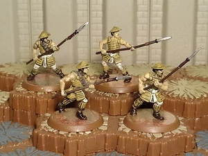 Ashigaru Yari Spearmen - Heroscape - Wave 7 - Fields of Valor - Picture 1 of 2