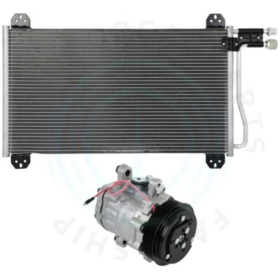 AC Condenser & AC Compressor Cooling Kit For 2003 05 Freightliner Sprinter 3500 - Image 1 of 4