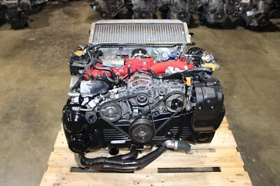 2015 2020 SUBARU WRX STI 2.5L V10 AVCS TURBO ENGINE JDM EJ257 MOTOR - Image 1 of 4
