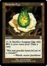 Sungrass Egg x4 Odyssey MtG NM