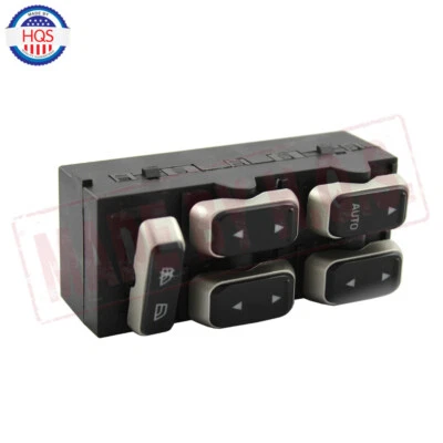 Interruptor de ventana eléctrico maestro conductor delantero para Lincoln Town Car 2003-2009 Foto 1 de 4