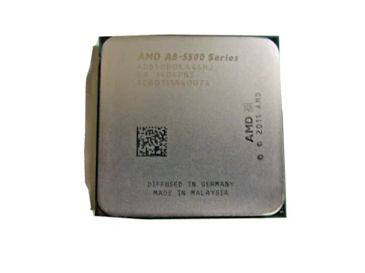 1-AMD A8-5500 3.2GHz Quad-Core CPU Processor AD5500OKA44HJ  pre owned  tested - Image 1 of 2