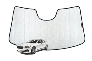 Genuine SNAPSHADES Front Windscreen Sun Shade for Volvo S90 (2017-Present) - Picture 1 of 7