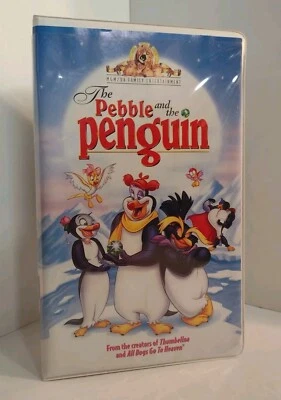 The Pebble and the Penguin (VHS, 1995, Clamshell, Tested) - Image 1 of 4