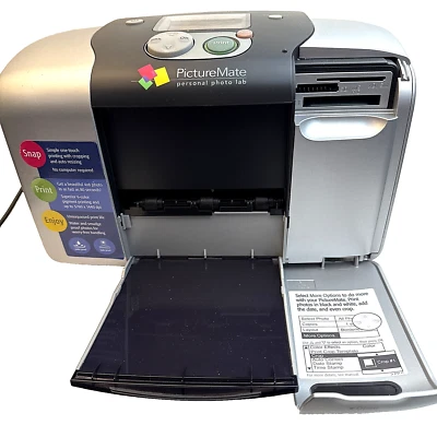 Epson PictureMate Portable Photo Printer Model B271A Tested Home Lab Use - Image 1 of 4