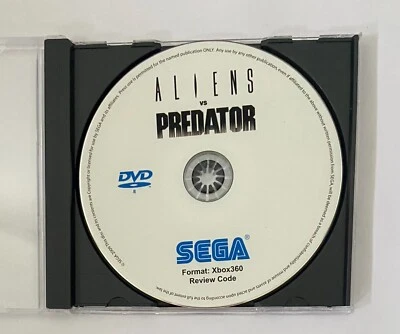 Aliens vs. Predator Review Version - Microsoft Xbox 360 - SEGA Pre-release code - Image 1 of 4
