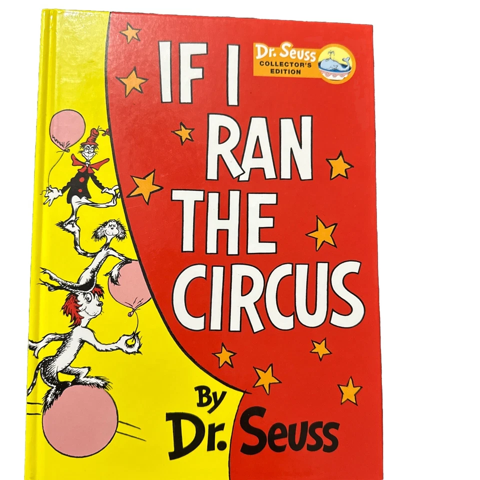 If I Ran the Circus Hardcover by Dr. Seuss Collectors Edition 1984 Random House - Image 1 of 1