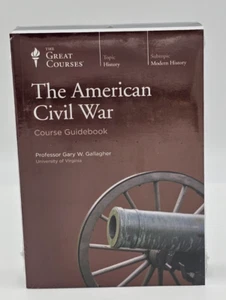 THE GREAT COURSES - THE AMERICAN CIVIL WAR - DVD 8 DISC+ COURSE BOOK NEW - Picture 1 of 3