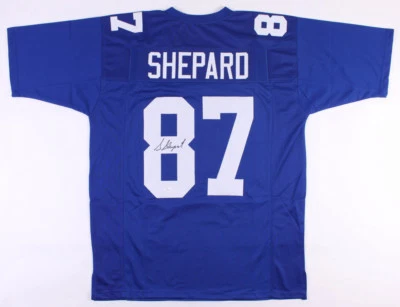 Sterling Shepard Signed Giants Jersey (JSA COA) New Yorks #2 Pick 2016 Draft W R - Image 1 of 4