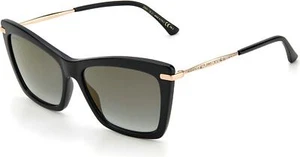 NEW Jimmy Choo JCH Sady Sunglasses 0807 Black 100% AUTHENTIC - Picture 1 of 1