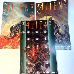 ALIEN 3 - Dark Horse Comics 1992 set completo #1-3 - Foto 1 di 4