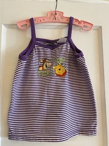 Winnie The Pooh Vintage Tank Top Kids Teen - Picture 1 of 12