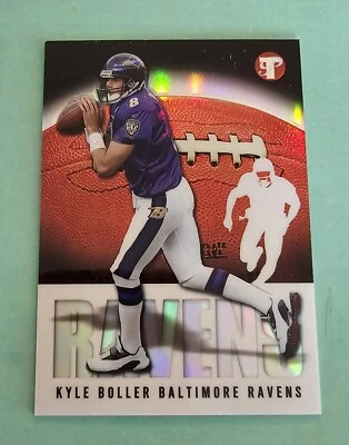 2003 Topps Pristine KYLE BOLLER #96 Rookie RC Refractor #/1449 Baltimore Ravens - Image 1 of 2