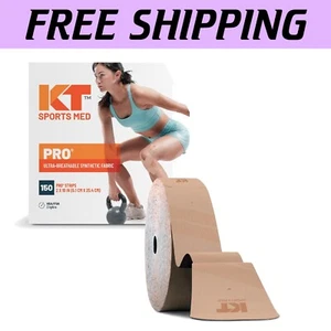 Pro Synthetic Kinesiology Tape - 150 Precut Strips for Athletic Support - Picture 1 of 11