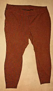 Lands End Damen Seestern schmales Bein Hose Leggings Größe 2X braun bequem zum Überziehen - Bild 1 von 4