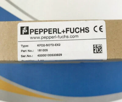 1PCS NEW Pepperl+Fuchs KFD2-SOT3-EX1.LB.IO Safety Barrier  Fast Shipping - Image 1 of 2