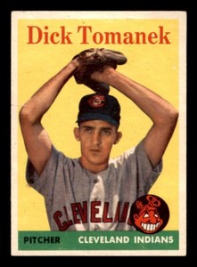 1958 Topps Baseball #123 Dick Tomanek GD