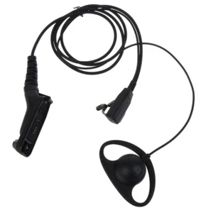 Radio Earpiece D-Shape Walkie Talkie Headset Microphone for P8268 P8668 APX6000 - Zdjęcie 1 z 8