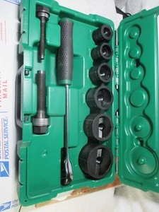 GREENLEE SLUG-BUSTER KNOCKOUT KIT RATCHET WRENCH PUNCH SET (7238SB ) - Bild 1 von 6