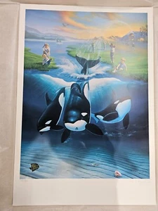 Wyland Keiko's Dream Edizione Limitata Stampa - Foto 1 di 3