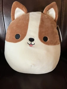 RARO!! Squishmallows Reginald the Corgi Dog Puppy 2021 12" ¡Nuevo con etiquetas!! - Imagen 1 de 6