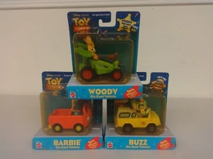 Mattel Toy Story 2 - 3 vehículos diferentes - Woody RC, camioneta Barbie, camión Buzz - Elige - Imagen 1 de 9