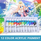 Diy  Paint Acrylic Paint 12 Color Suit Art Painting Supplies